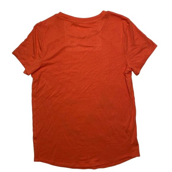Isabel Maternity Shirt Top Women's XS Orange Pumpkin Face Graphic‎ Short-Sleeve - Picture 2 of 8